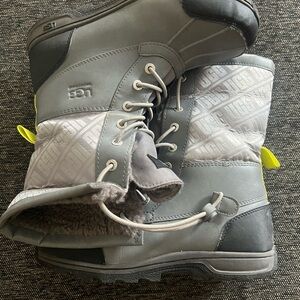 UGG Gray and Black Winter Boots